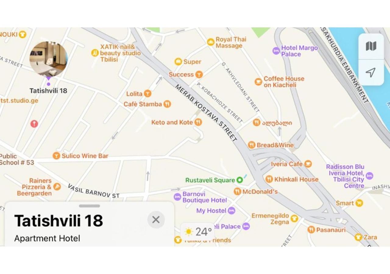 Tatishvili 18 Tbilisi Esterno foto